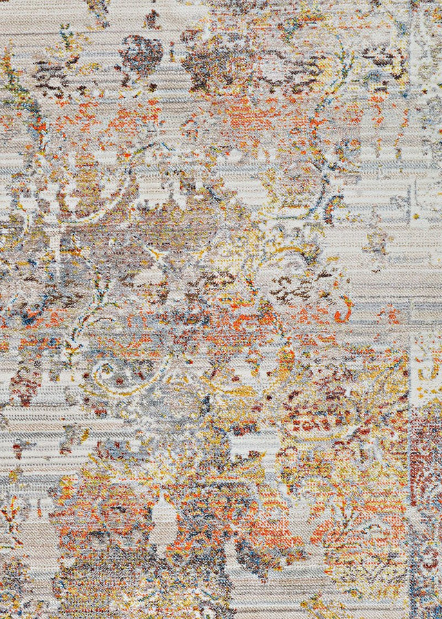 Couristan Halli Abstract Florals H653/1001 Antique Lace - Mlt Rugs - Couristan - h6531001053076t