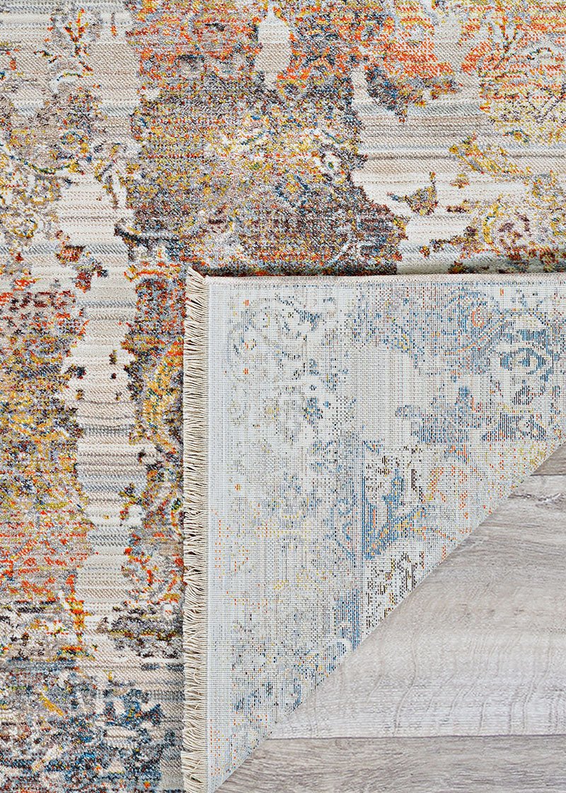 Couristan Halli Abstract Florals H653/1001 Antique Lace - Mlt Rugs - Couristan - h6531001053076t