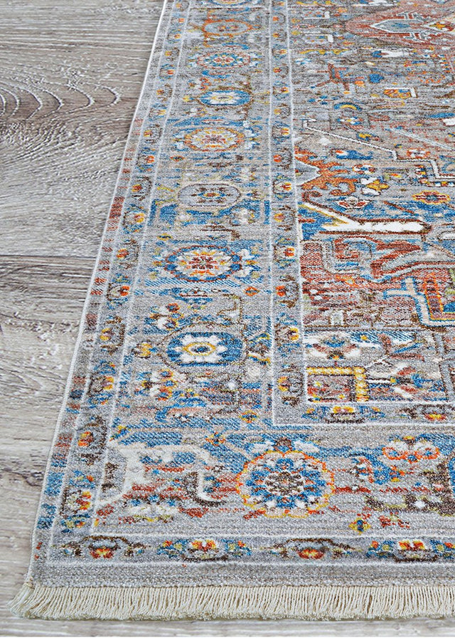 Couristan Halli Kerman H724/3100 Brick - Brown - Mlt Rugs - Couristan - h7243100053076t