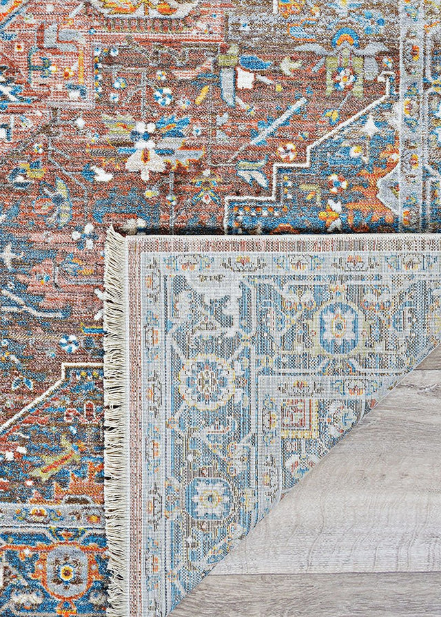 Couristan Halli Kerman H724/3100 Brick - Brown - Mlt Rugs - Couristan - h7243100053076t