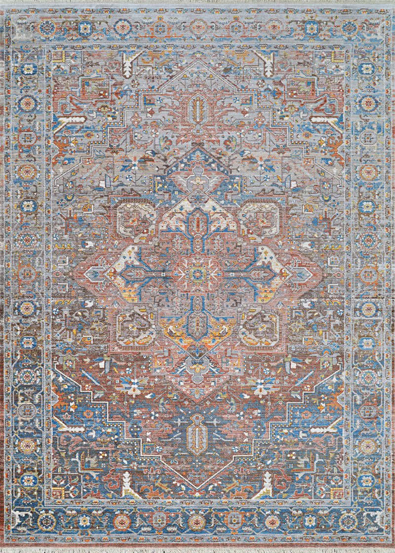 Couristan Halli Kerman H724/3100 Brick - Brown - Mlt Rugs - Couristan - h7243100053076t