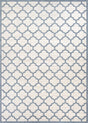 Couristan Marina Garden Gate 8976/0515 Oyster / Slate Blue Rugs - Couristan - 89760515020311t