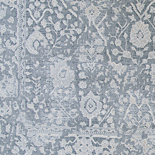 Couristan Marina Lillian 8974/0535 Slate Blue / Oyster Rugs.