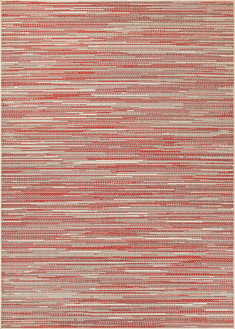 Couristan Monaco Alassio 7847/1001 Sand / Maroon / Salmon Rugs.