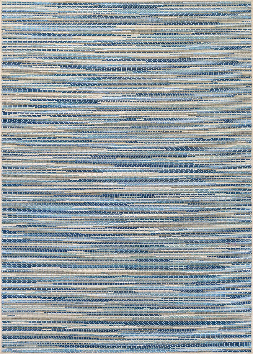 Couristan Monaco Alassio 7847/1012 Sand / Azure / Turquoise Rugs.