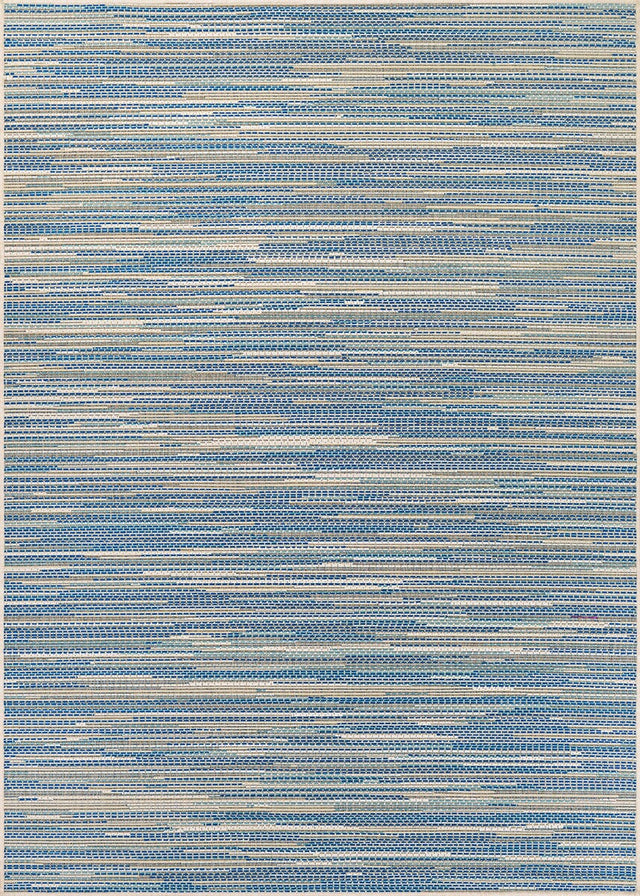 Couristan Monaco Alassio 7847/1012 Sand / Azure / Turquoise Rugs.