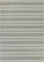 Couristan Monaco Marbella 6041/3107 Blue Mist / Ivory Rugs.