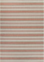 Couristan Monaco Marbella 6041/3151 Coral / Ivory / Pewter Rugs.
