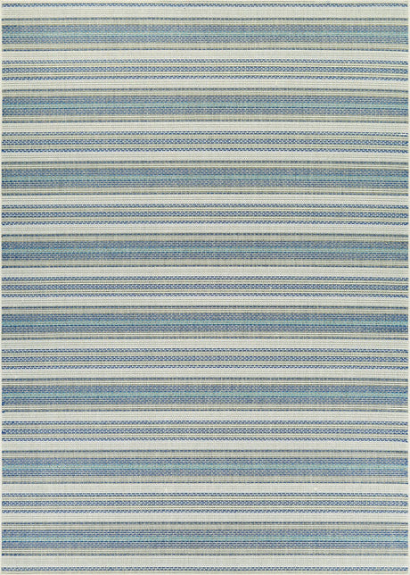 Couristan Monaco Marbella 6041/3161 Ivory / Sand / Azure Rugs.