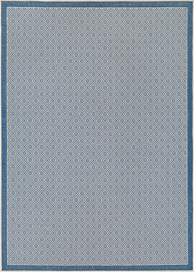Couristan Monaco Sea Pier 7949/1235 Sand / Azure Rugs.