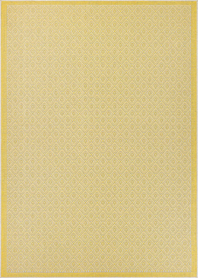 Couristan Monaco Sea Pier 7949/1683 Sand / Lemon Rugs.