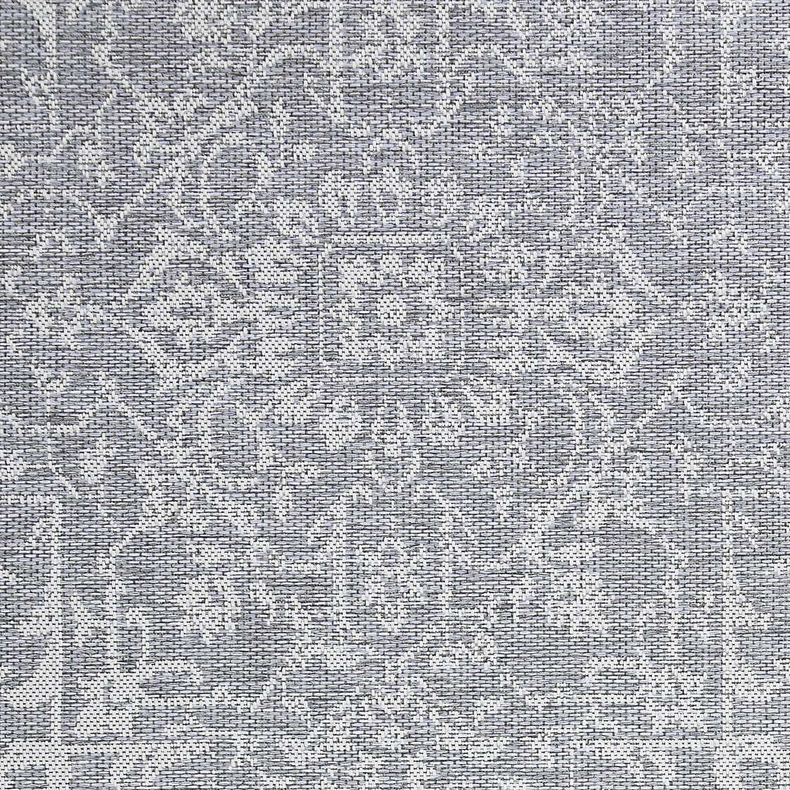 Couristan Monte Carlo Palmette 2329/4716 Grey / Ivory Rugs.