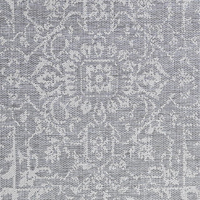 Couristan Monte Carlo Palmette 2329/4716 Grey / Ivory Rugs.