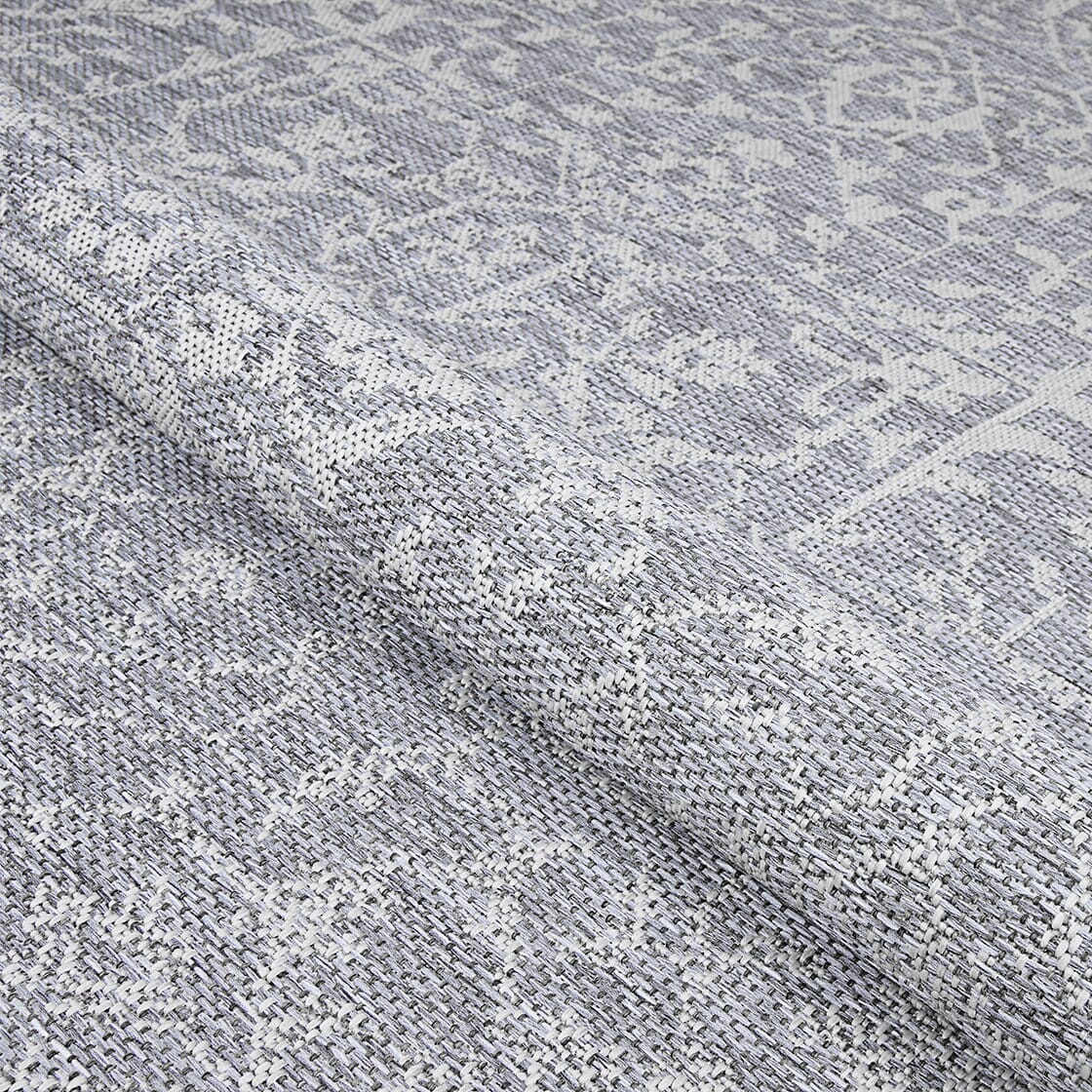 Couristan Monte Carlo Palmette 2329/4716 Grey / Ivory Rugs.