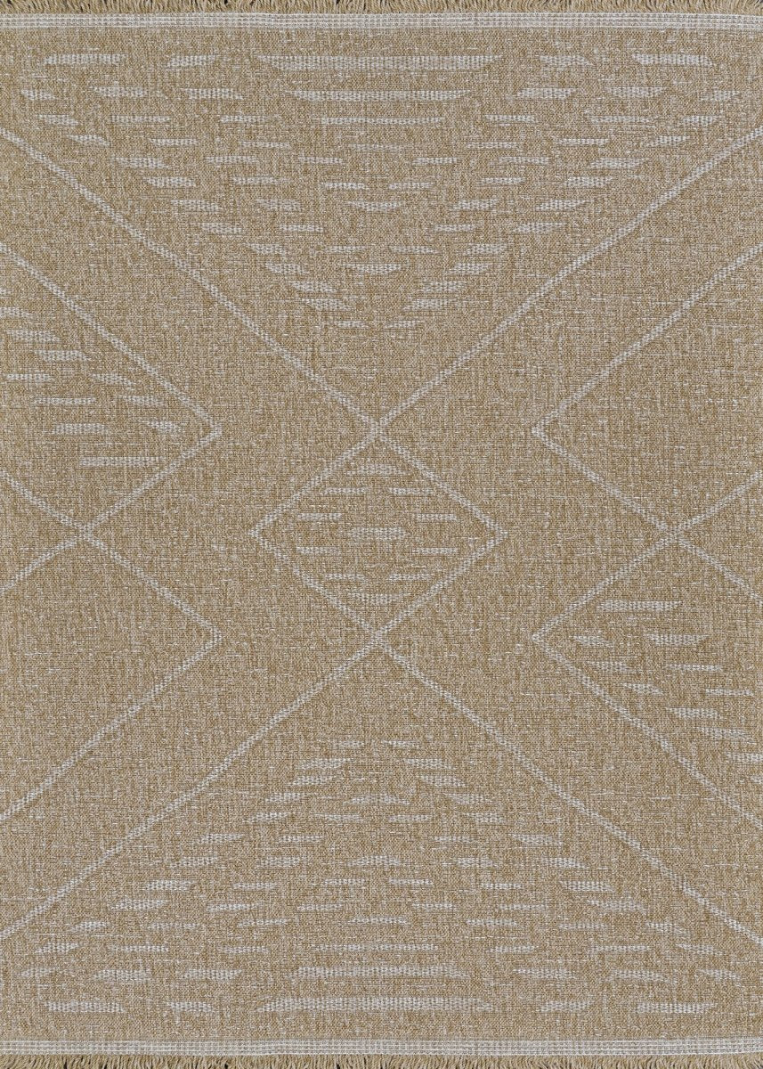 Couristan Naturalistic Rattan 3703/1003 Natural/Cream Rug.
