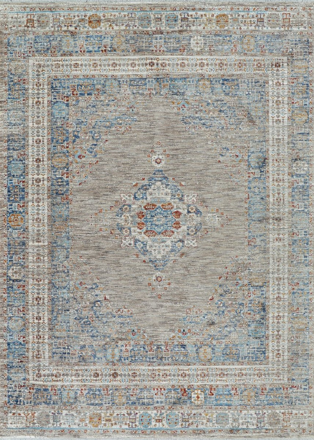 Couristan Nostalgia Hamadan Ns06/0514 Denim Tawny Rug.