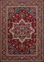 Couristan Old World Classic Antique Mash 4553/5430 Antique Red Rugs.