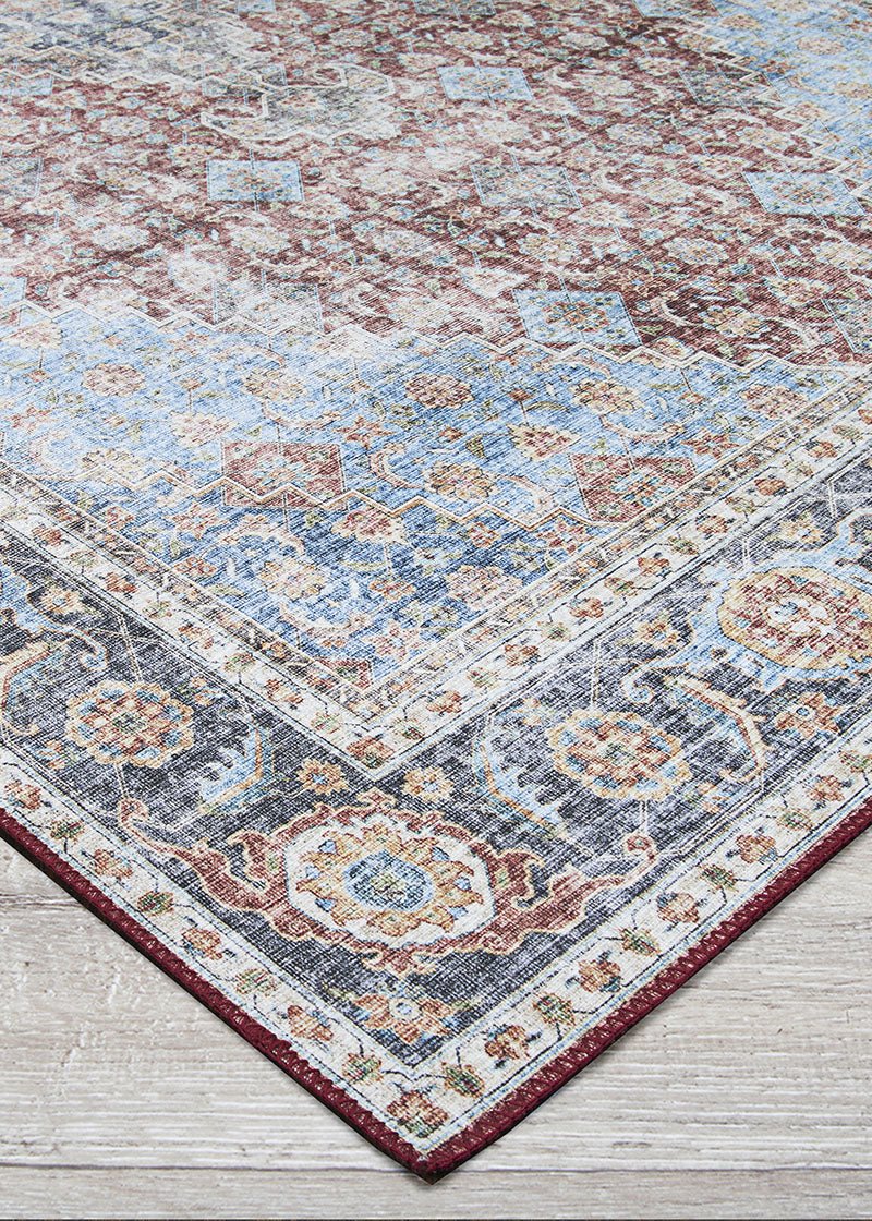 Couristan Pasha Nahavand 5084/6509 Cabernet Rugs.
