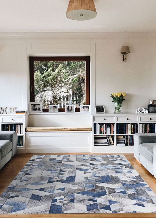 Couristan Prairie Falsterbo 2883/0380 Denim Rugs.