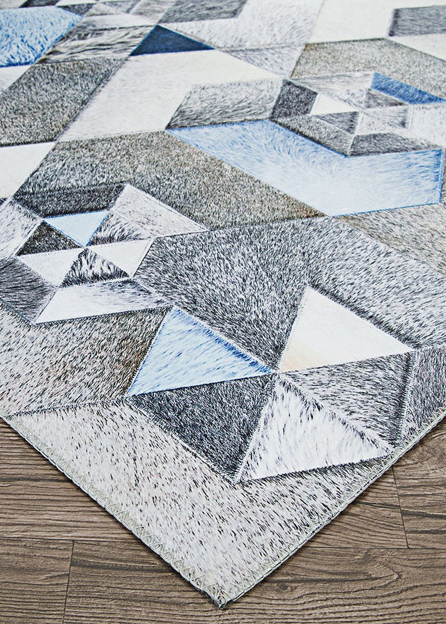 Couristan Prairie Falsterbo 2883/0380 Denim Rugs.