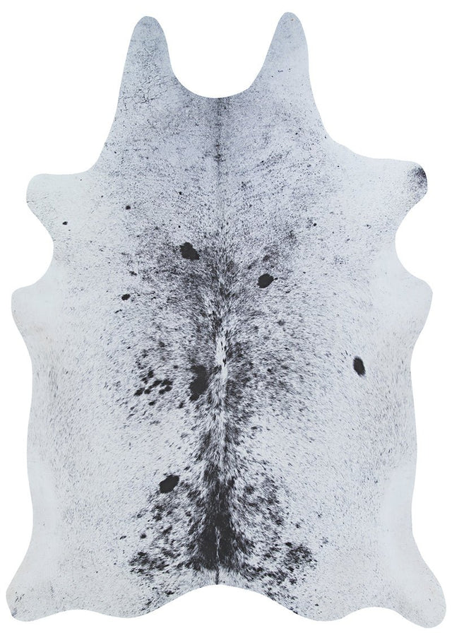 Couristan Prairie Hides Alesund 1817/5074 Ivory-Black Rugs.