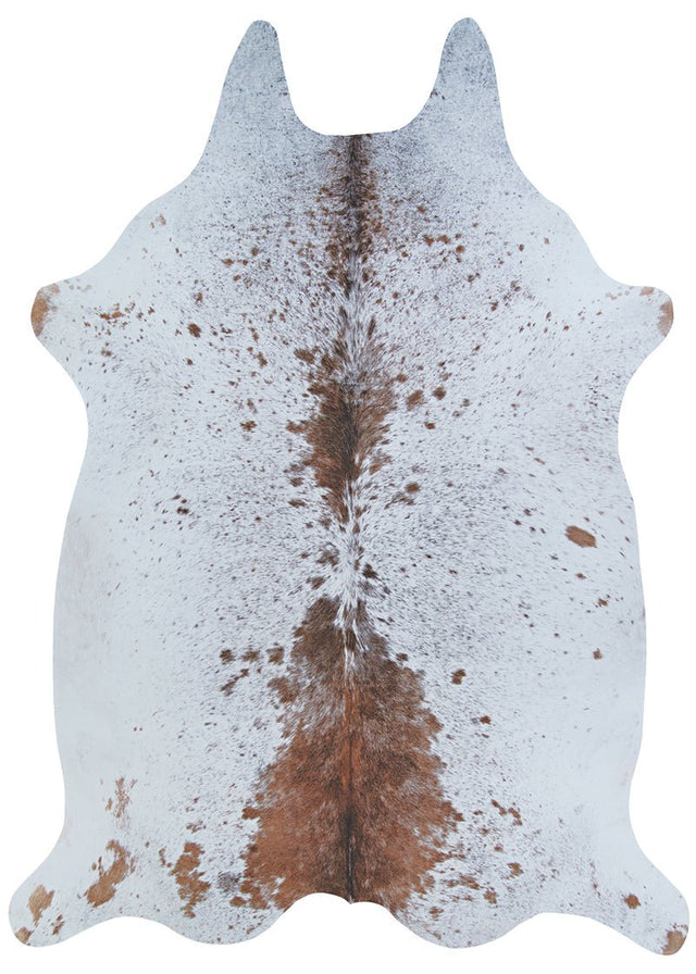 Couristan Prairie Hides Geilo 1813/2993 Ivory-Black Rugs.