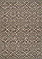 Couristan Recife Cabana Tile 1318/2550 Driftwood/Black Rug.