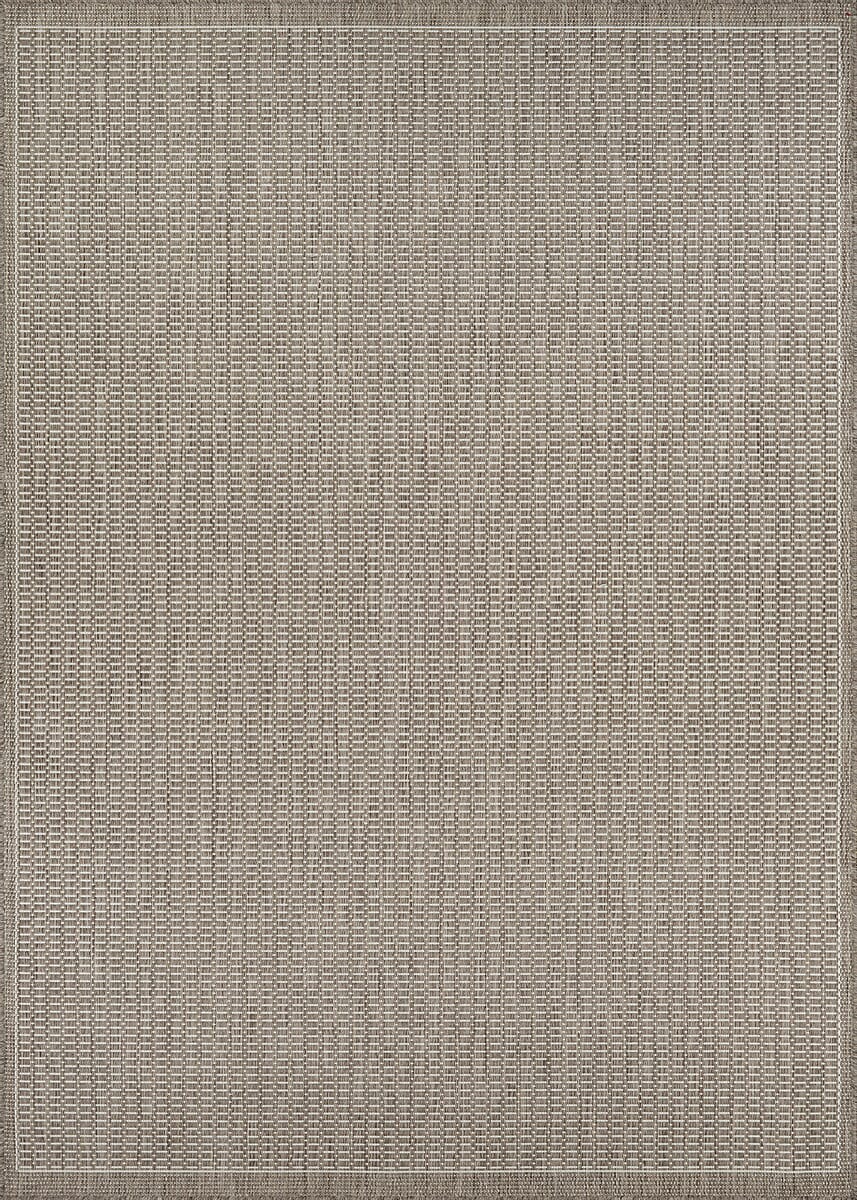 Couristan Recife Saddlestitch 1001/2312 Champagne / Taupe Rugs.