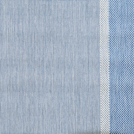 Couristan Recife Stria Texture 5526/1212 Champagne / Blue Rugs.