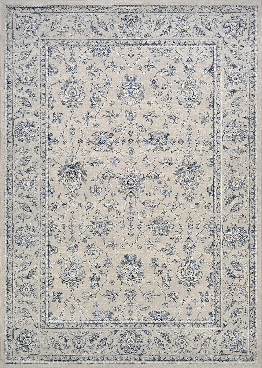 Couristan Sultan Treasures All Over Mashhad 7142/9696 Grey Rugs.