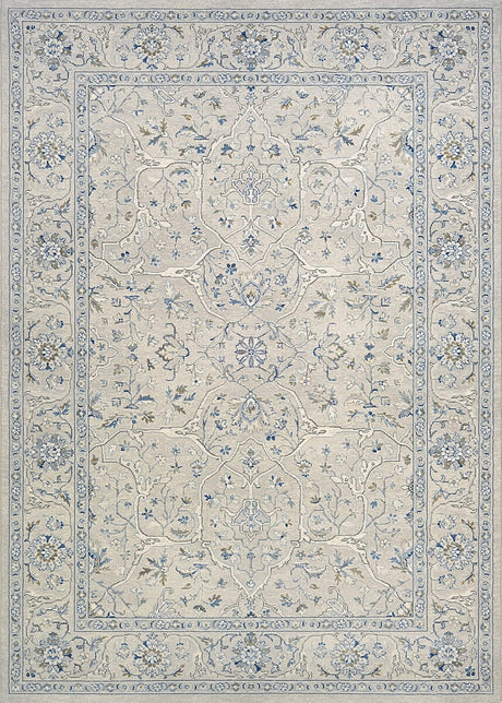 Couristan Sultan Treasures Floral Yazd 7145/9696 Grey Rugs.