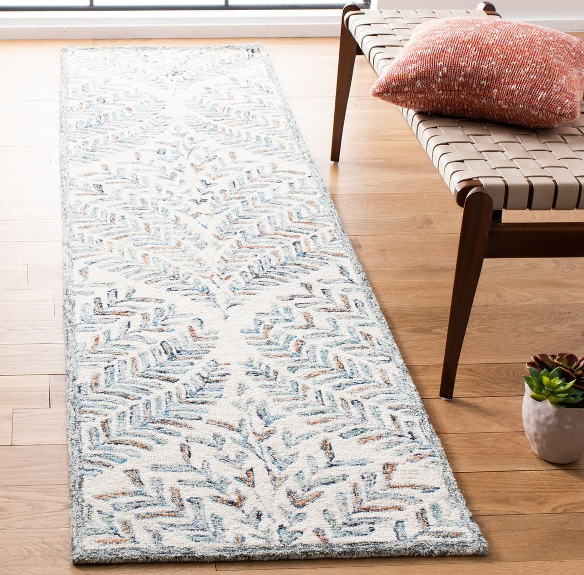 Safavieh Capri Cpr208A Ivory/Blue Rugs