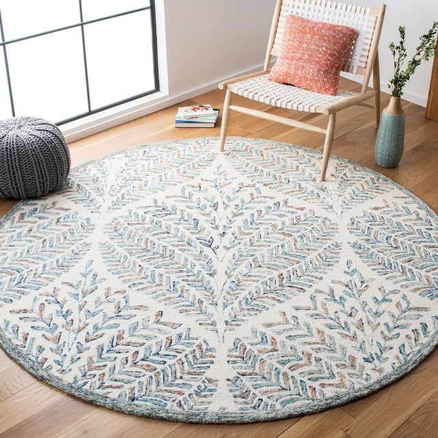 Safavieh Capri Cpr208A Ivory/Blue Rugs