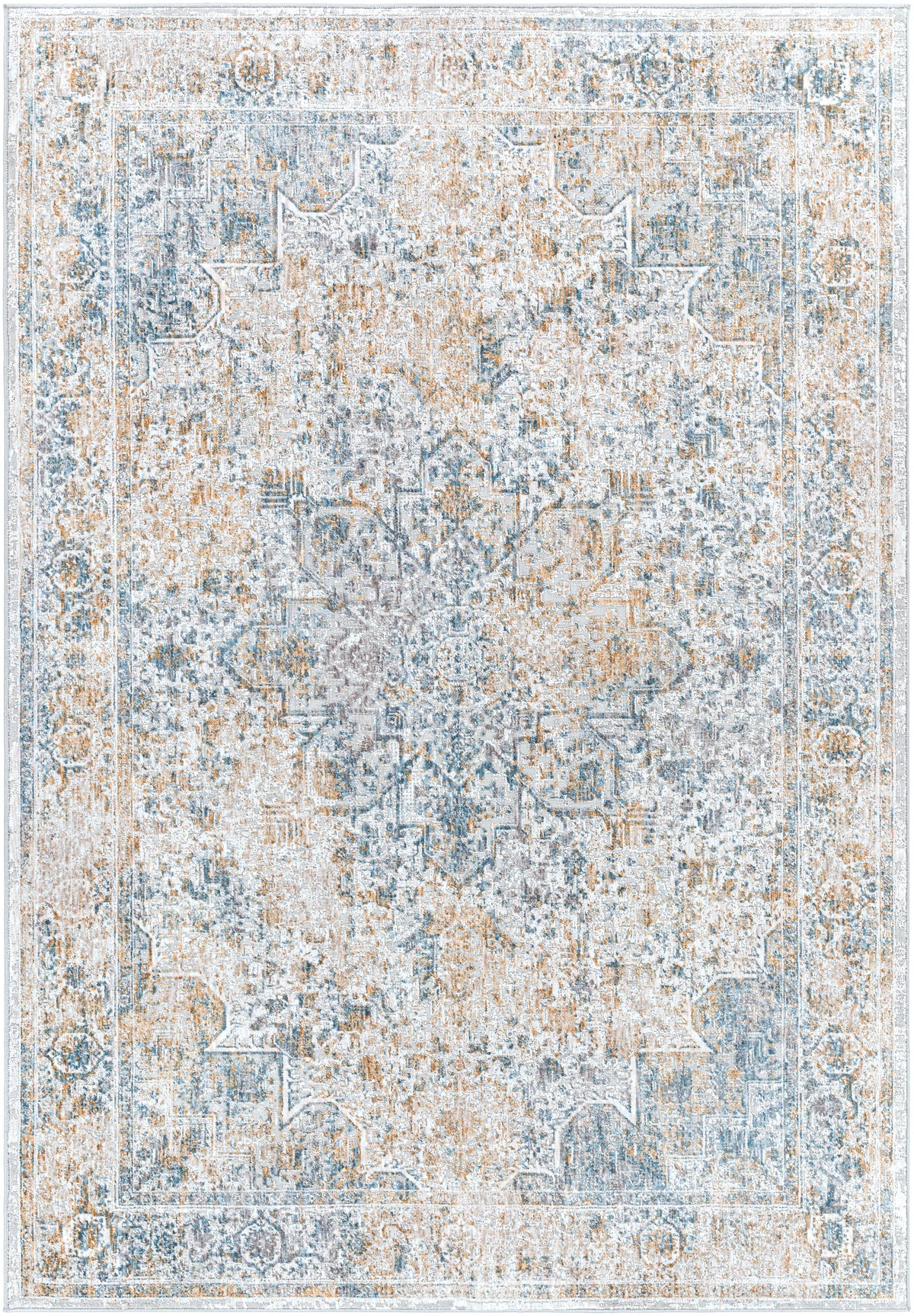 Surya Carmel Crl-2312 Taupe, Aqua, Navy, Mustard Rugs