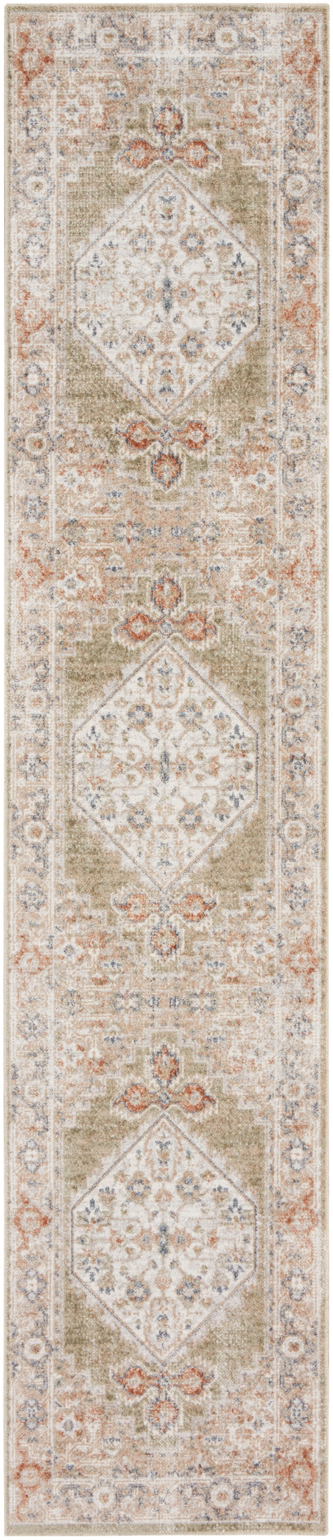 Nourison Astra Machine Washable Asw11 Sage Multi Rug