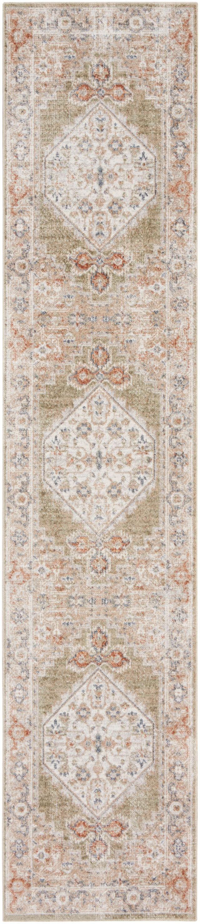 Nourison Astra Machine Washable Asw11 Sage Multi Rug