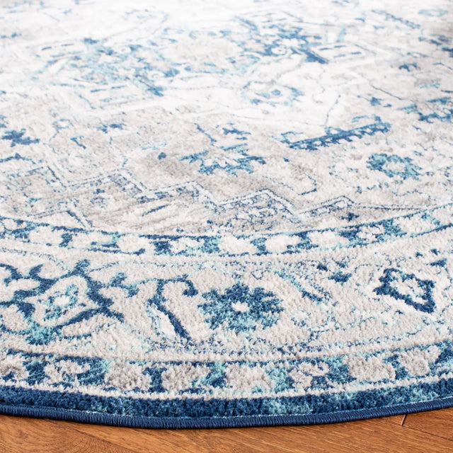 Safavieh Brentwood 10'-0" x 10'-0" Rug in Light Grey / Blue