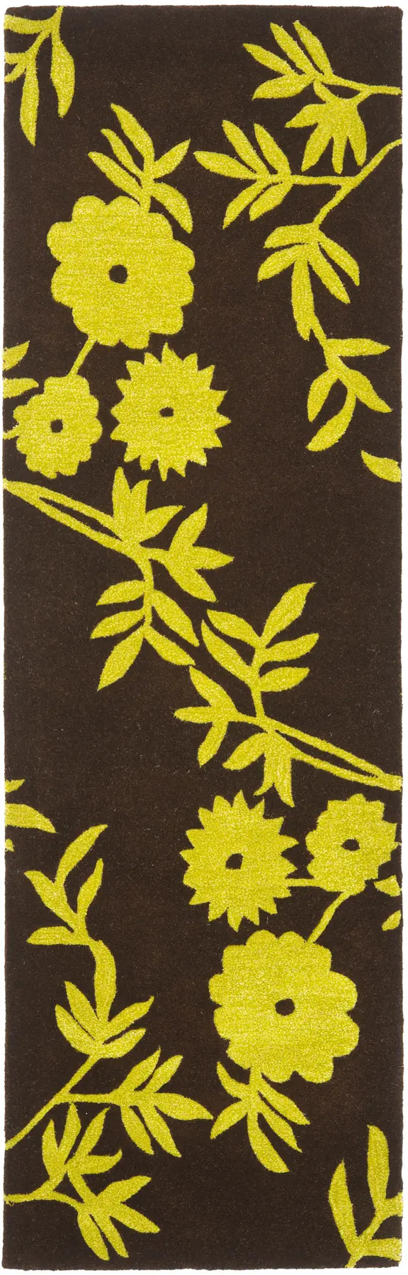 Safavieh Soho 2'-6" x 8'-0" Rug in Brown / Green