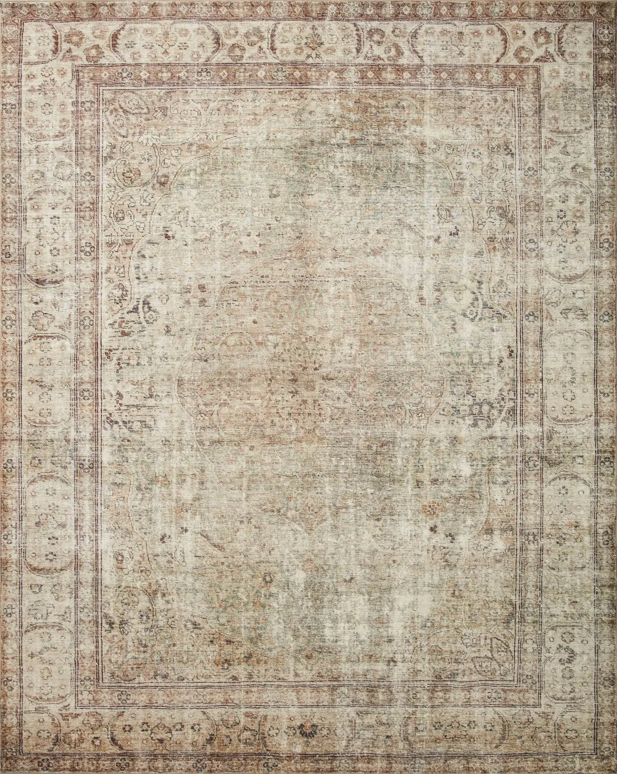 Loloi Margot Mat-01 Antique/Sage Rugs - main flat