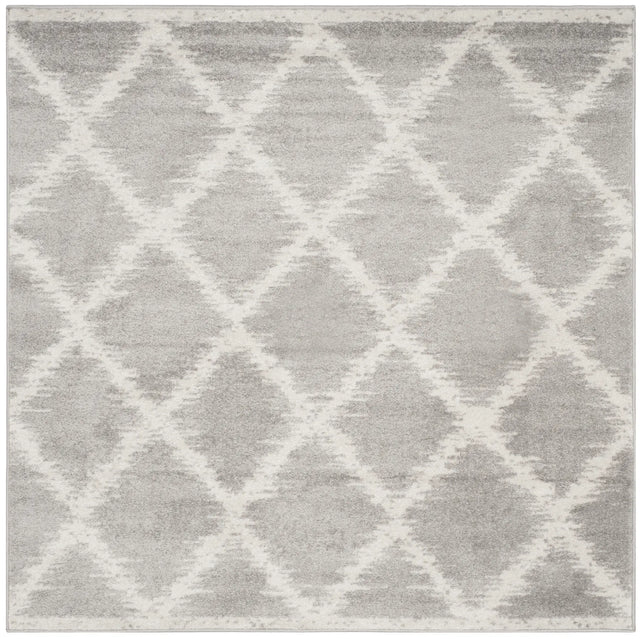Safavieh Adirondack 6'-0" x 6'-0" Rug in Silver / Ivory