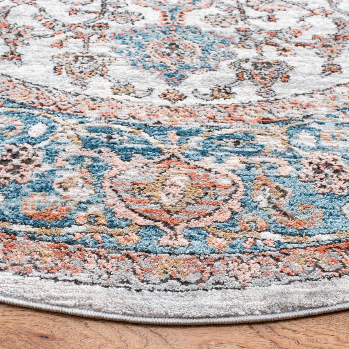 Safavieh Shivan 6'-7" x 6'-7" Rug in Grey / Blue