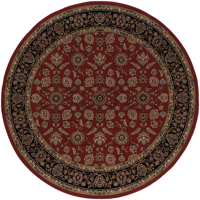Oriental Weavers Sphinx Ariana 271c3 Red / Black Rugs - main flat