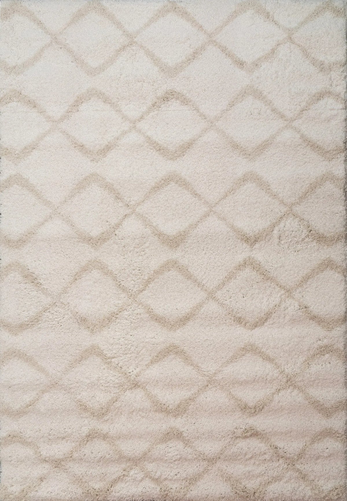 Dynamic Rugs Haven 19590 Power Loomed Modern Ivory/Beige Rug - Rectangular