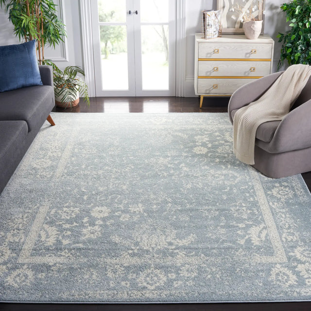 Safavieh Adirondack 10'-0" x 14'-0" Rug in Slate / Ivory