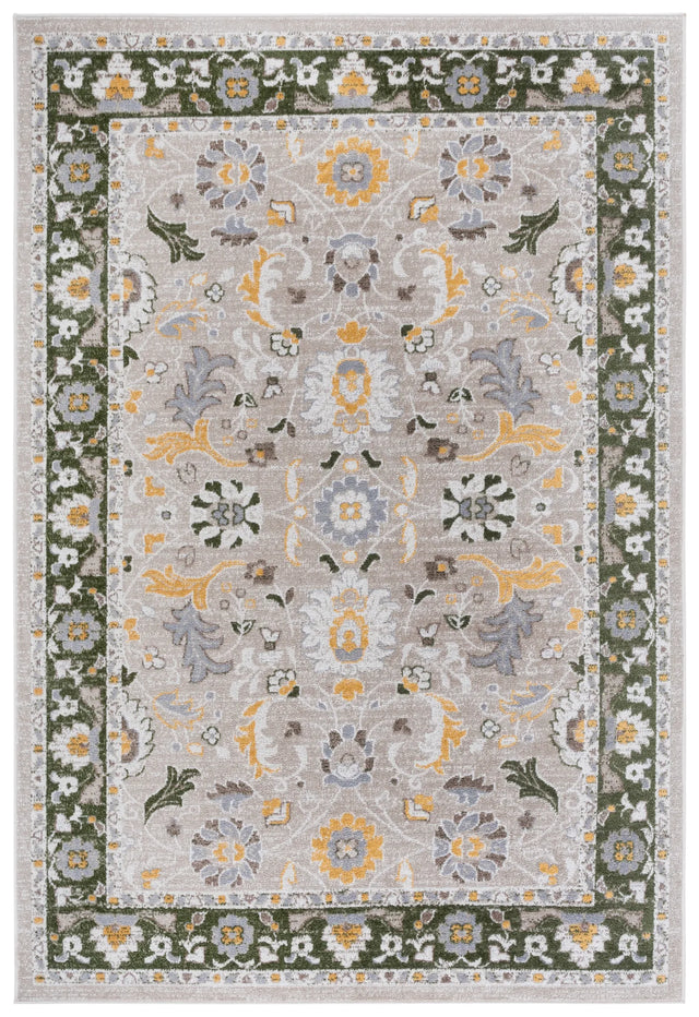 Safavieh Bayside 4'-0" x 6'-0" Rug in Green / Beige