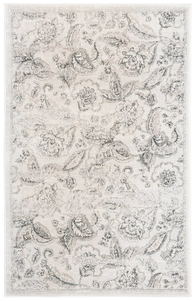 Safavieh Carnegie 3'-0" x 5'-0" Rug in Silver / Grey