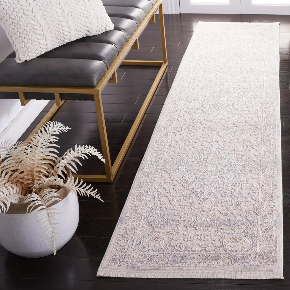 Safavieh Marmara 2'-0" x 8'-0" Rug in Beige / Light Blue