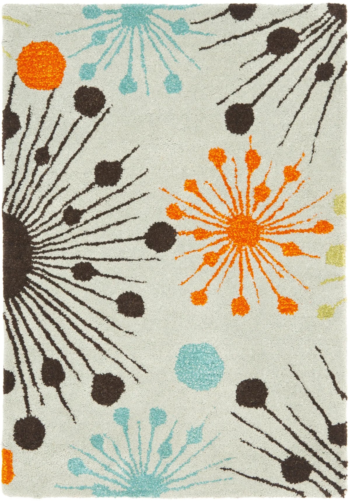 Safavieh Soho 2'-0" x 3'-0" Rug in Light Blue / Multi