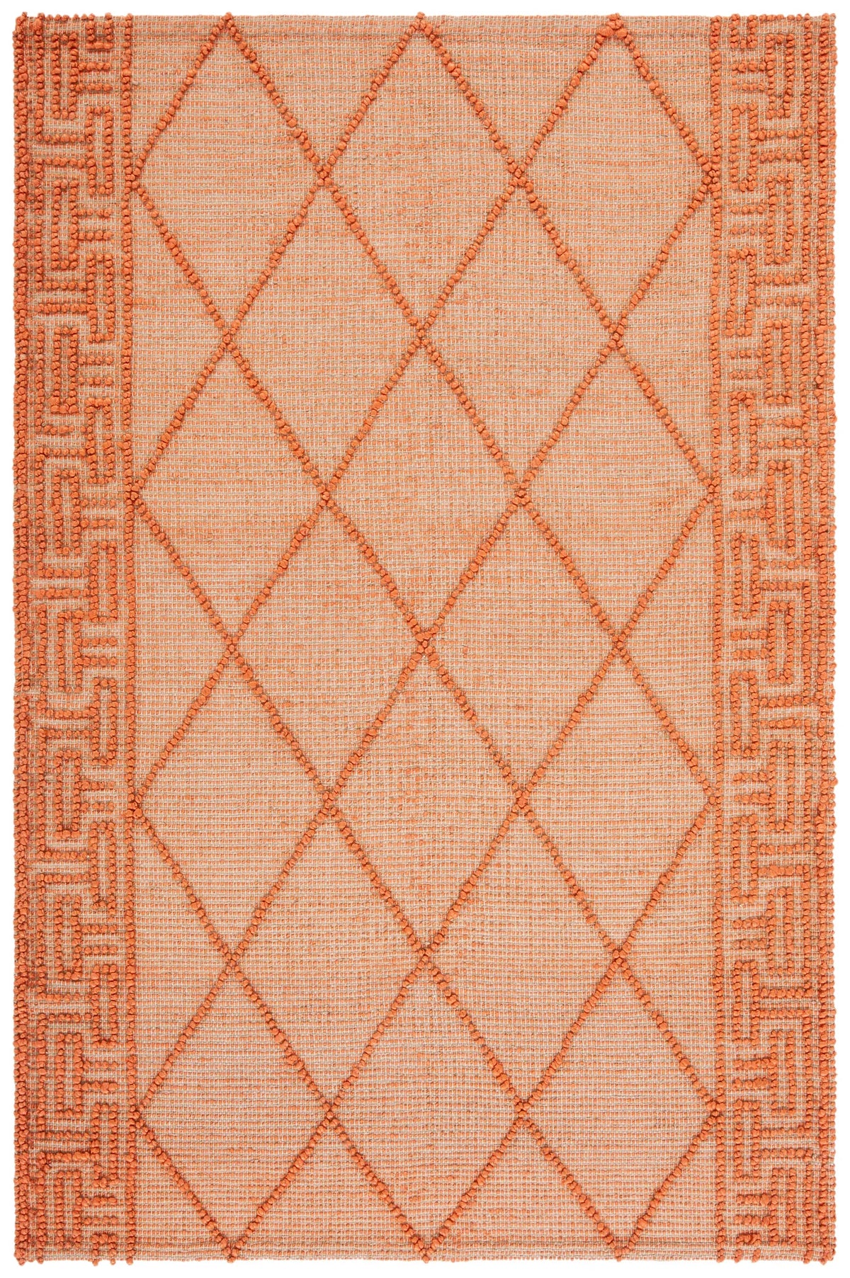 Safavieh Natural Fiber 4'-0" x 6'-0" Rug in Orange / Natural