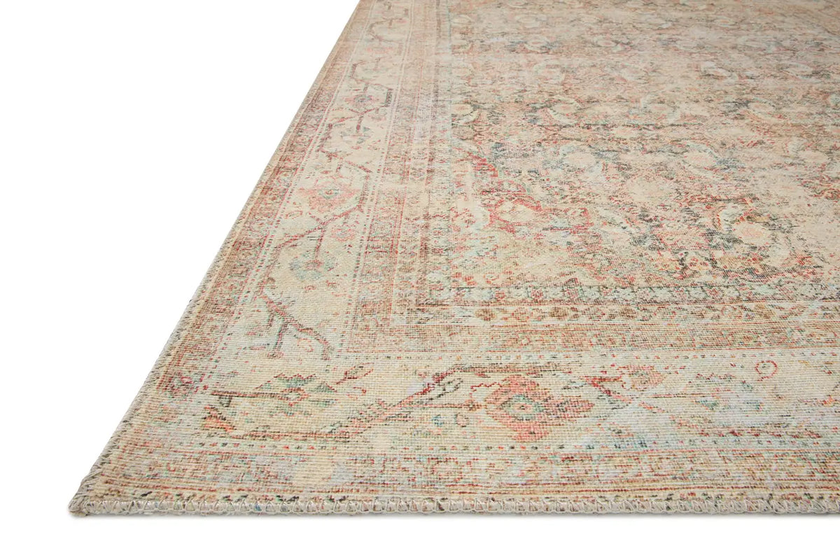 Loloi Adrian Adr-01 Natural/Apricot Rug - rug corner